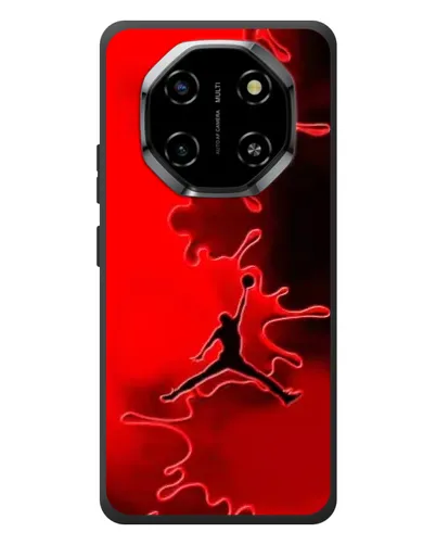 Чехол для Blackview Shark 6 с картинкой «Jordan Red Smoke»