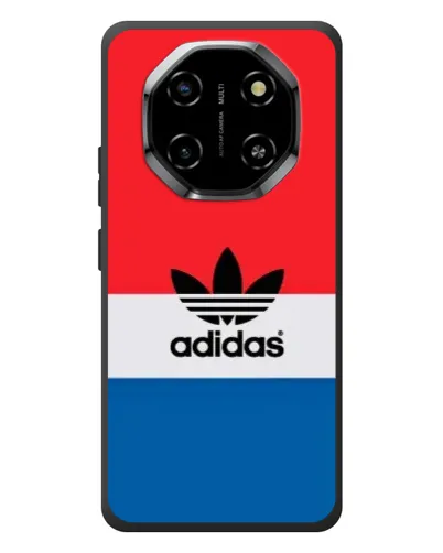 Чехол для Blackview Shark 6 с картинкой «Ретро блоки Adidas»