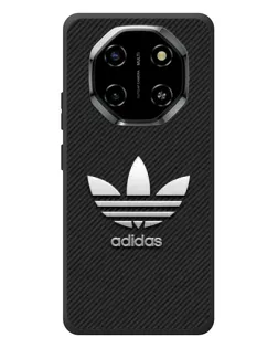 Чехол для Blackview Shark 6 с картинкой «Adidas Карбоновая текстура»
