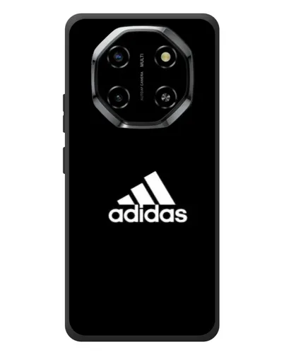 Чехол для Blackview Shark 6 с картинкой «Черная классика Adidas»