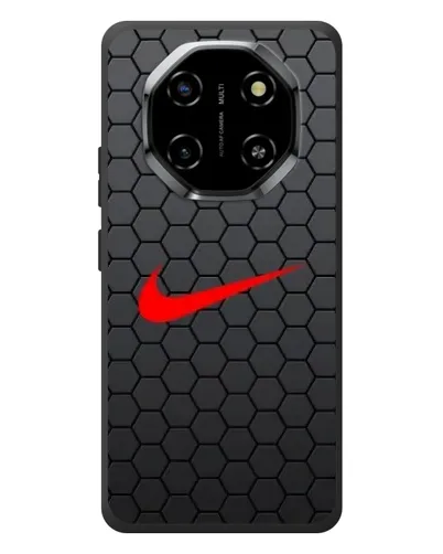 Чехол для Blackview Shark 6 с картинкой «Nike — карбоновая сетка»