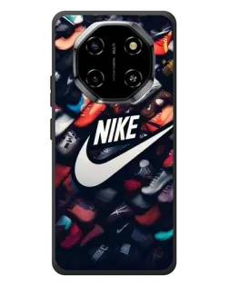 Чехол для Blackview Shark 6 с картинкой «Коллекция кроссовок Nike» Чехол для Blackview Shark 6 с картинкой «Коллекция кроссовок Nike»