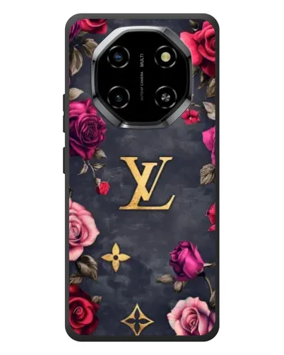 Чехол для Blackview Shark 6 с картинкой «Цветочный Louis Vuitton»