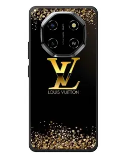 Чехол для Blackview Shark 6 с картинкой «LV — золотые искры»