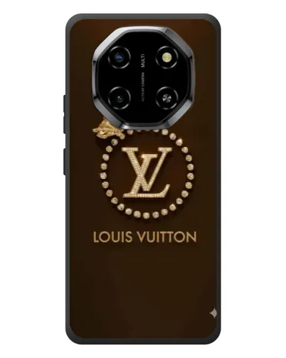 Чехол для Blackview Shark 6 с картинкой «LV — золотая печать»
