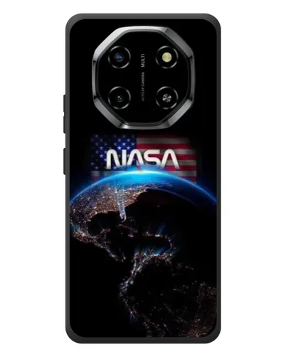 Чехол для Blackview Shark 6 с картинкой «Земля из космоса NASA»