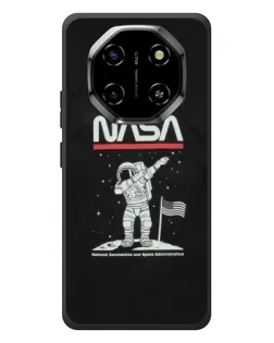 Чехол для Blackview Shark 6 с картинкой «NASA — шагаем по Луне» Чехол для Blackview Shark 6 с картинкой «NASA — шагаем по Луне»