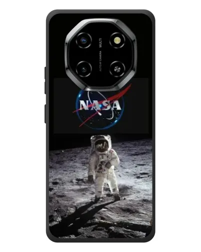 Чехол для Blackview Shark 6 с картинкой «Астронавт на Луне»