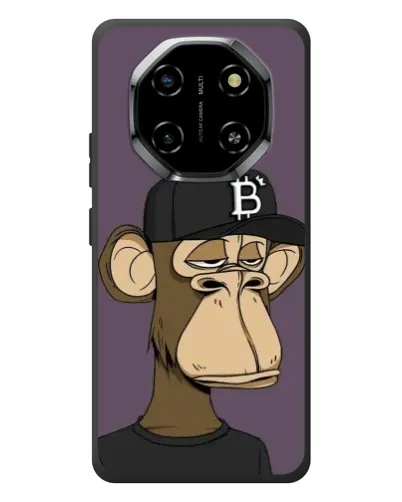 Чехол для Blackview Shark 6 с картинкой «Bored Ape в кепке»