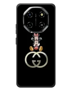 Чехол для Blackview Shark 6 с картинкой «Минни Маус на лого»