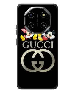 Чехол для Blackview Shark 6 с картинкой «Gucci — герои Disney»