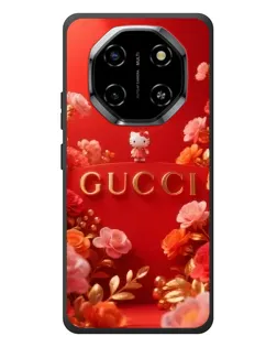 Чехол для Blackview Shark 6 с картинкой «Gucci — золотой сад»