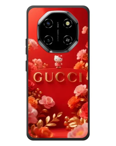 Чехол для Blackview Shark 6 с картинкой «Gucci — золотой сад»