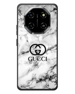 Чехол для Blackview Shark 6 с картинкой «Gucci — мраморный шик»