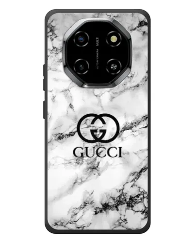 Чехол для Blackview Shark 6 с картинкой «Gucci — мраморный шик»