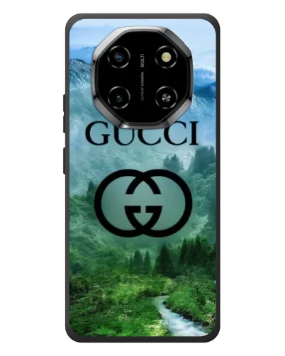 Чехол для Blackview Shark 6 с картинкой «Gucci — горный пейзаж»