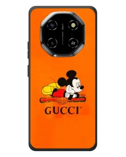 Чехол для Blackview Shark 6 с картинкой «Микки Маус Gucci — оранж»