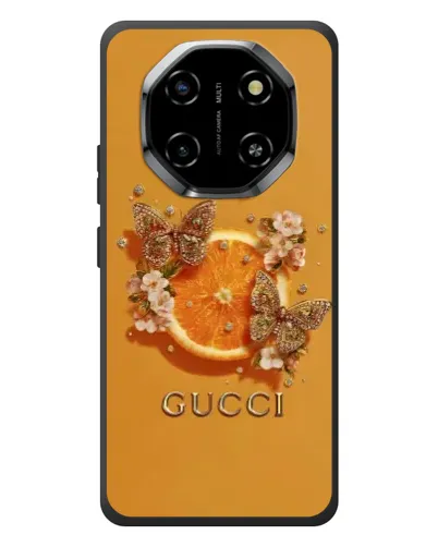 Чехол для Blackview Shark 6 с картинкой «Gucci — золотые бабочки» Чехол для Blackview Shark 6 с картинкой «Gucci — золотые бабочки»