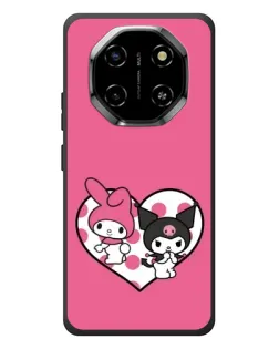 Чехол для Blackview Shark 6 с картинкой «Kuromi и My Melody» Чехол для Blackview Shark 6 с картинкой «Kuromi и My Melody»