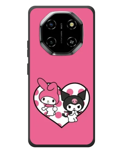 Чехол для Blackview Shark 6 с картинкой «Kuromi и My Melody»