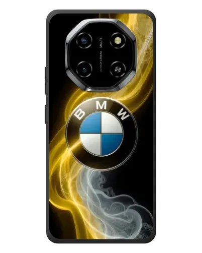 Чехол для Blackview Shark 6 с картинкой «Золотистый дым BMW»