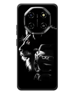 Чехол для Blackview Shark 6 с картинкой «BMW и лев»