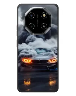 Чехол для Blackview Shark 6 с картинкой «BMW в дыму»