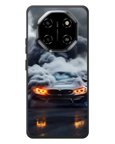Чехол для Blackview Shark 6 с картинкой «BMW в дыму»