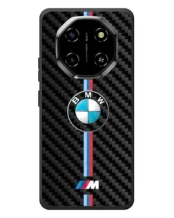 Чехол для Blackview Shark 6 с картинкой «Эмблема BMW и карбон»
