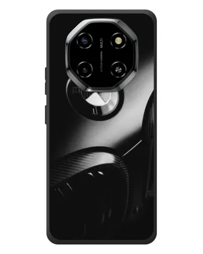 Чехол для Blackview Shark 6 с картинкой «Эмблема BMW — макро»