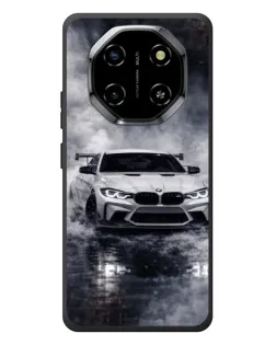 Чехол для Blackview Shark 6 с картинкой «BMW сквозь туман»