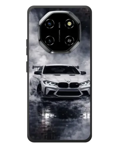Чехол для Blackview Shark 6 с картинкой «BMW сквозь туман»
