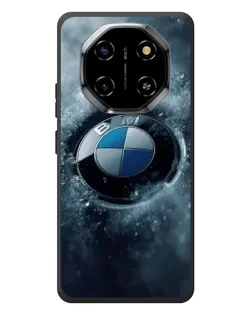 Чехол для Blackview Shark 6 с картинкой «Логотип BMW — лед»