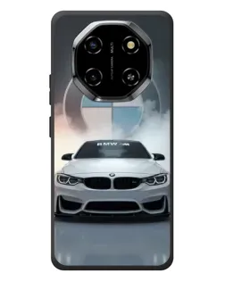 Чехол для Blackview Shark 6 с картинкой «BMW в белом дыму»