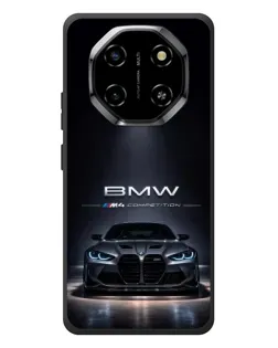 Чехол для Blackview Shark 6 с картинкой «BMW сквозь ночной город»