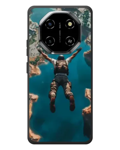 Чехол для Blackview Shark 6 с картинкой «PUBG — свободное падение»