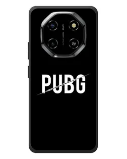 Чехол для Blackview Shark 6 с картинкой «PUBG — белый логотип»