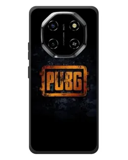 Чехол для Blackview Shark 6 с картинкой «PUBG — золотой логотип»