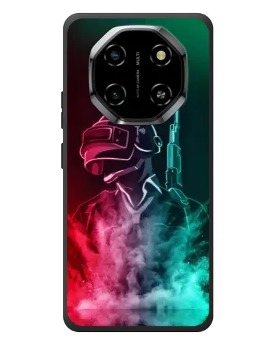 Чехол для Blackview Shark 6 с картинкой «PUBG — огненный воин»