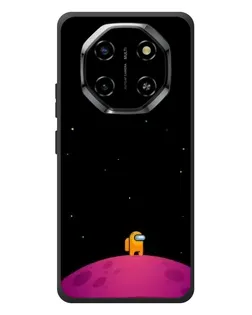 Чехол для Blackview Shark 6 с картинкой «Одинокий герой на планете»