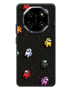 Чехол для Blackview Shark 6 с картинкой «Космический паттерн Among Us»