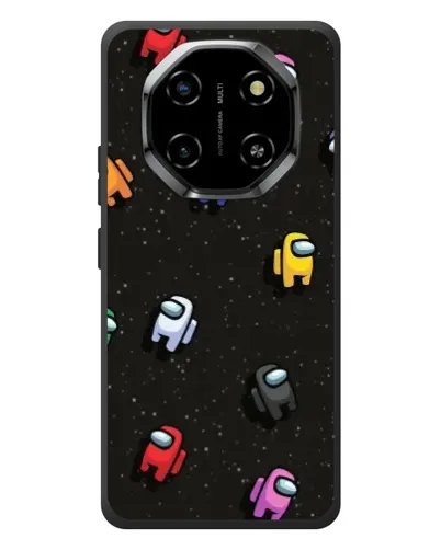 Чехол для Blackview Shark 6 с картинкой «Космический паттерн Among Us»