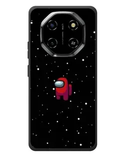 Чехол для Blackview Shark 6 с картинкой «Красный Among Us»