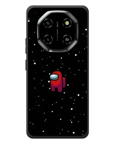 Чехол для Blackview Shark 6 с картинкой «Красный Among Us»