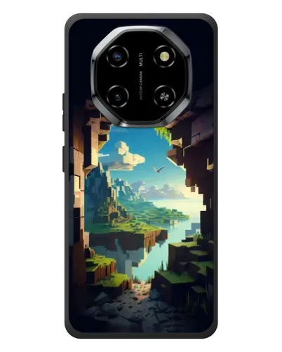 Чехол для Blackview Shark 6 с картинкой «Вид из пещеры»