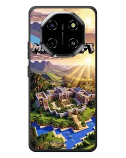 Чехол для Blackview Shark 6 с картинкой «Minecraft панорама»