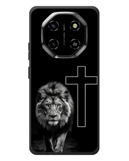 Чехол для Blackview Shark 6 с картинкой «Лев и Крест» Чехол для Blackview Shark 6 с картинкой «Лев и Крест»