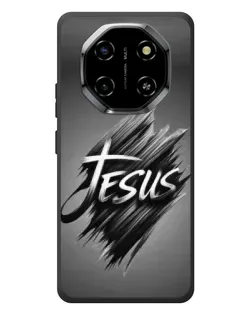 Чехол для Blackview Shark 6 с картинкой «Надпись Jesus Graffiti»