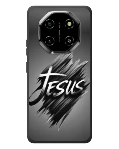 Чехол для Blackview Shark 6 с картинкой «Надпись Jesus Graffiti»