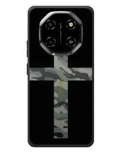Чехол для Blackview Shark 6 с картинкой «Милитари Крест»